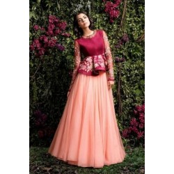 Peplum Top with Skirt for Bridesmaids Inspiration